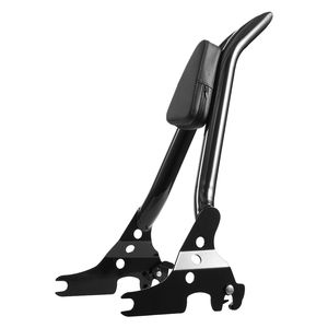 Sièges de moto avec dossier passager détachable à dégagement rapide, compatibles avec les modèles Harley-Davidson Touring, hauteur 27 pouces - Product Image 5