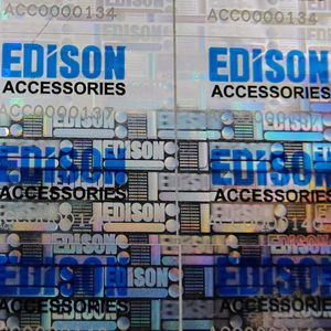 Étiquettes adhésives holographiques argentées Digiteltech Label P4 Gap Cut Premium pour les entreprises et le commerce au Bangladesh - Product Image 1