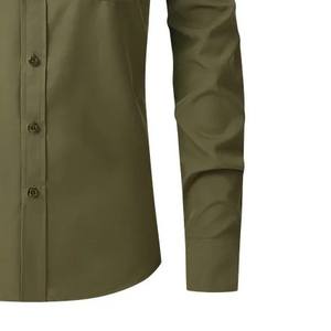 Chemise boutonnée pour homme sur mesure, personnalisée, décontractée, infroissable, respirante et confortable - Product Image 5