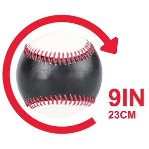 Bate de Béisbol de Entrenamiento Suave KATBROS, Compuesto, 12 Pulgadas, para Diestros, Resistente a Impactos, Negro, Blanco, Rojo, Sólido, Duradero, Estándar - Product Image 2