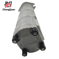 Zhengquan HGP-3333A-F28/16/9/9R pompa roda gigi lipat empat pompa oli tekanan tinggi hidrolik pompa penguat perangkat keras kualitas bagus dalam stok
