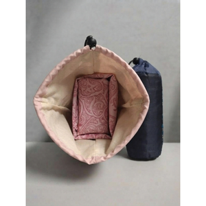 Sac de rangement en coton tissé pour tapis de prière musulman, avec cordon de serrage, design dôme, lavable en machine ou à la main, forme rectangulaire, motif original, pour la maison - Product Image 3