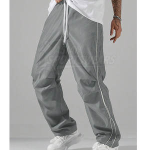 Stylish Color Men Windbreaker <b>Pant</b> Urban Streetwear Loose Fit Casual Hooded <b>Track</b> <b>Pant</b> For Sale - Product Image 4