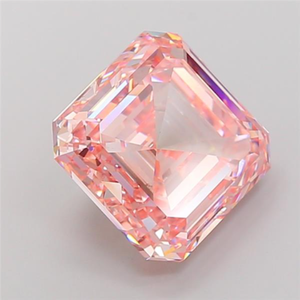 Diamante Cultivado en Laboratorio CVD, Corte Asscher, Claridad VVS, Corte EX-VG, para Joyería, Anillo de Compromiso, Certificado IGI - Product Image 3