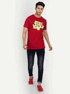 Camiseta de Hombre de Alta Calidad, Lisa, de Punto Largo, Algodón/Poliéster, Estampado Puff, Ecológica, al Mejor Precio, Hecha en Pakistán - Product Image 4