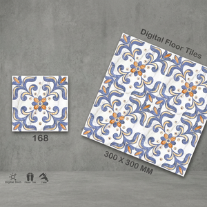 Carreaux de sol en céramique émaillée de qualité supérieure Vistaar 300x300mm 12x12 Finition brillante mate Lumineux pour hall, salle de bain, extérieur, centre commercial, école - Product Image 2