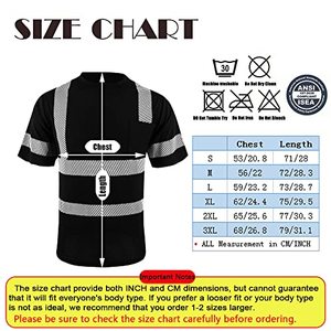 T-shirt de sécurité réfléchissant en polyester, facile à porter, personnalisable avec logo, directement de l'usine, pour fabricants de vêtements - Product Image 5