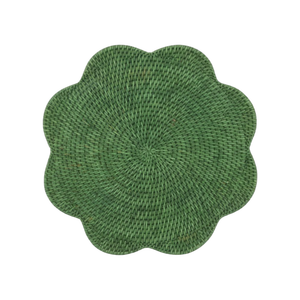 แผ่นรองจานหวายสานมือคุณภาพสูง เป็นมิตรกับสิ่งแวดล้อม ดีไซน์คลาสสิก สีสันปรับแต่งได้ สำหรับตกแต่งโต๊ะอาหาร - Product Image 1