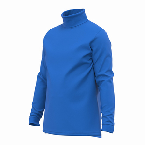 Pull à col roulé pour homme, pull uni à col roulé, pull en laine à manches longues, pull à col roulé coupe classique pour l'hiver - Product Image 3