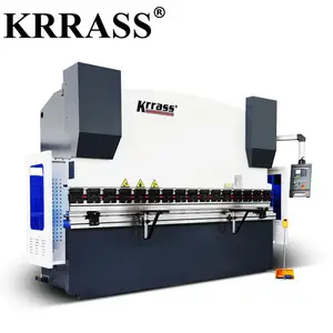 Krrass Sheet metal folding machine bending price china Export to Europe hydraulic shear and press brake