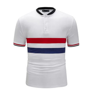 เสื้อโปโลผ้าฝ้ายออร์แกนิก รับผลิตแบบ OEM แบรนด์ส่วนตัว ขายส่งเสื้อโปโลสำหรับกอล์ฟ กีฬา ลำลอง และชุดทำงาน อย่างยั่งยืน - Product Image 1