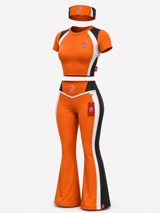 Conjunto moderno de leggings y diadema para mujer, perfecto para fitness, yoga, caminar, viajar, estar en casa y uso diario activo. - Product Image 4
