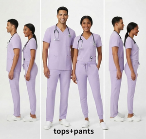 Nursing <b>Scrub</b> <b>Set</b> for Women Hospital Uniform Medical <b>Scrub</b> <b>Set</b> Wholesale Surgical <b>Scrub</b> Suit - Product Image 4
