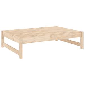 Repose-pieds de patio en bois massif de pin 47.2 "x 31.5" pour meubles d'extérieur - Product Image 3