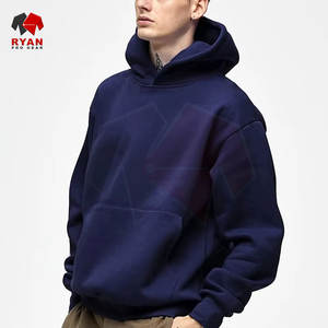 Sudadera con capucha personalizada para hombre, logotipo personalizado, tallas grandes, color sólido, transpirable, de secado rápido, nuevo diseño, alta calidad - Product Image 1