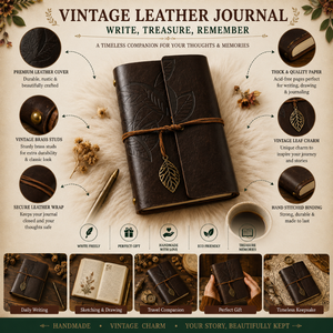 Personalized Premium A6 Leather Hardcover Spiral Bound Loose <b>Leaf</b> Refillable Notebook Journal Planner 80 Sheets Executive Gift - Product Image 5