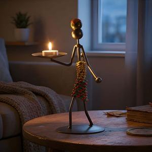 Premium Fig Design Candle Holder Ideal For Home Decor Living Room Artistic <b>Table</b> Display And Unique Gifting Purpose From india - Product Image 5