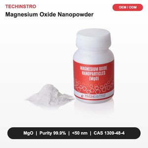 Nanoparticules d'oxyde de magnésium de qualité industrielle, nanopoudre de MgO 99,9 % <50 nm, utilisées dans les adsorbants et les céramiques - Product Image 1