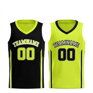 Uniforme de Baloncesto Personalizado con Logotipo para Hombre, Reversible, de Secado Rápido, Tallas Grandes, Ropa Deportiva Transpirable - Product Image 1