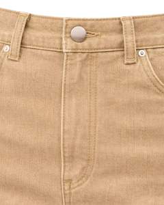 กางเกงยีนส์คาร์โก้เอวสูงสีเบจแบบสั่งทำพิเศษ ทรงขากว้าง มีกระเป๋าซิป สไตล์สตรีทลำลองสำหรับผู้หญิง ทรงหลวม รับผลิตแบบ OEM - Product Image 6