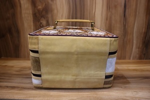 Nouveau Style occidental fabriqué à la main cheveux usinés sur la peau fourrure cuir boîte à bijoux mignon à la mode voyage bijoux essentiels stockage minimal - Product Image 2