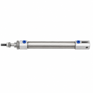 Magnetic <b>Mini</b> Cylinder Double Acting Pneumatic Cylinder Stainless Steel Linear Actuator Automation Equipment Broaching <b>Drilling</b> - Product Image 2