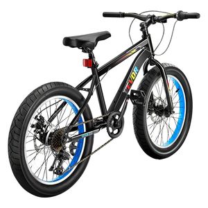จักรยานเสือภูเขาเหล็กกล้าคาร์บอน20นิ้วสำหรับ Shimano 7 SPEED และดิสก์เบรกคู่ - Product Image 1