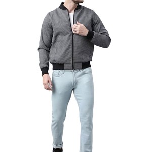 Veste bomber pour homme, couleur personnalisée, vêtements d'extérieur, tissu léger et confortable, veste bomber bon marché, service OEM ODM - Product Image 1