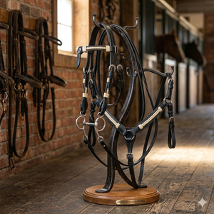 Juego de cabestros y riendas occidentales hechos a mano de alta calidad - Product Image 3