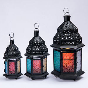 Creative <b>Black</b> Iron top Christmas Decorative <b>Lantern</b> For Sale Classic Design Home Decorative Hanging <b>Lantern</b> Brown Wood <b>Lantern</b> - Product Image 3