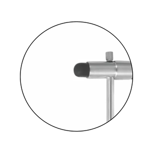 Martillo Buck con cepillo y aguja de 18 cm |   Martillo de Percusión de Acero Inoxidable - Product Image 4