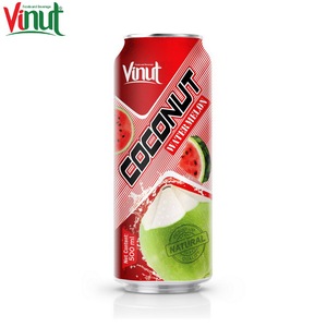 น้ำมะพร้าว500มล. ภาชนะผสมน้ำส้มสายชูน้ำตาลต่ำน้ำผักผลไม้รสแตงโมสูงสุด8รสชาติ - Product Image 1