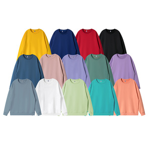 Sudadera Unisex de Cuello Redondo, Corte Regular, Color Sólido, Tejido de Felpa, 360g, Casual, 100% Algodón, Anti-Pilling, Sin Forro, Larga - Product Image 2