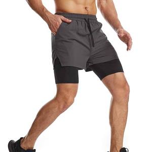 Shorts de sport amples et légers pour homme, séchage rapide, écologiques, pour la course, la gym, le fitness, l'entraînement, le tennis et le basketball - Product Image 3