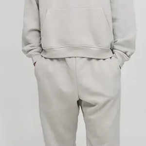 Conjunto Deportivo RAPID SPORTS Ligero de Invierno, Informal, con Capucha, 2 en 1, con Estampado por Transferencia de Calor, Cierre de Cremallera, 100% Algodón para Hombre - Product Image 3