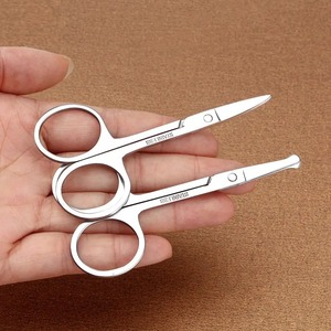 Professional Stainless <b>Nails</b> Eyebrow Nose Eyelash Cuticle Trimmer Epilator Scissor Manicure Tool For Ear Nose Hair Trimming - Product Image 6