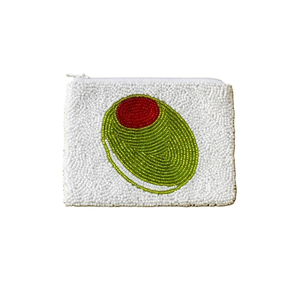 Bolsa de Moda Bordada a Mano con Cuentas de Semillas, Bolsa de Monedas Promocional con Cierre, Bordado de Cuentas de Alta Calidad, Impresión Personalizada - Product Image 2