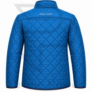 Men's Winter Quilted Puffer Jacket Stand Collar <b>Padded</b> <b>Coat</b> Custom Wholesale Insulated Outerwear Manufacturer Bulk Order - Product Image 2