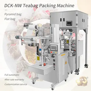 DCK-N Nylon Mesh Automatic Triangle Pyramidal Bag Tea Packing Machine