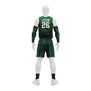 Tenues d'équipe de basketball unisexes avec logo personnalisé et shorts assortis, fabricant de vêtements de sport OEM ODM - Product Image 5