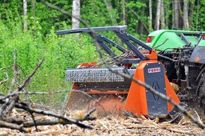 Ferri Forestry Mulcher Professional Hydraulic Diesel-Powered <b>Pump</b> Digital Excavator Tree Brush Land Reclamation Equipment - Product Image 5