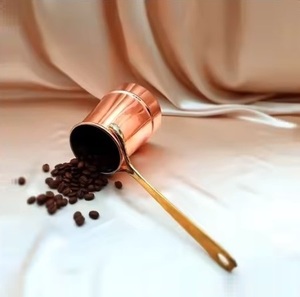 Nouvelle cafetière turque en laiton martelé, vente en gros, vaisselle, pots à café, décoration de table pour la maison, la cuisine, les restaurants, les hôtels et les fêtes - Product Image 2