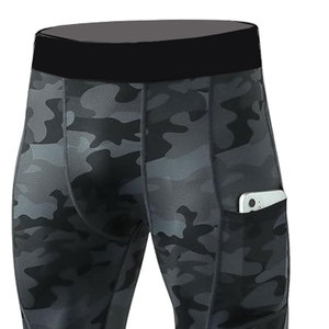 Best Supplier Top Trendy Breathable Lightweight Sports Wear Comfortable Slim Fit <b>Men</b> Professional Compression <b>Base</b> <b>Layer</b> Pant - Product Image 2