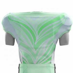 Uniforme de football américain en gros, personnalisé, 100% polyester, respirant, manches courtes, vêtements de sport, uniforme de football américain - Product Image 6
