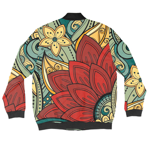 เสื้อแจ็คเก็ตบอมเบอร์สีพื้นสำหรับผู้ชาย น้ำหนักเบา สไตล์ฮิปฮอป เสื้อคลุมลำลองบางๆ - Product Image 6
