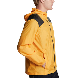 Manufacturer Custom Men Lightweight Waterproof Windproof Nylon <b>Zip</b> <b>up</b> <b>Jackets</b> Nylon Windbreaker <b>Jackets</b> - Product Image 4
