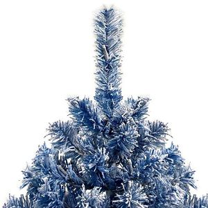 6FT Pre-Lit Hinged Artificial Fir Christmas <b>Tree</b> with 750 <b>Branch</b> Tips Xmas Snow Flocked Holiday <b>Tree</b> - Product Image 6