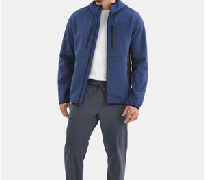 Custom Sublimation Printed <b>Men</b> Softshell <b>Jacket</b> OEM Pattern Sport Coat Personalized Performance Athletic Wear - Product Image 5