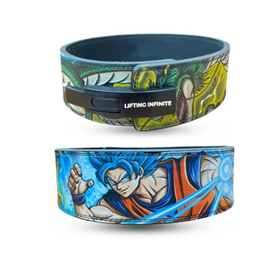 Best Quality Anime Leather Weightlifting <b>Belt</b> Gym Squats Powerlifting <b>Belts</b> Deadlifting Training Back Support Lever Buckle <b>Belt</b> - Product Image 4