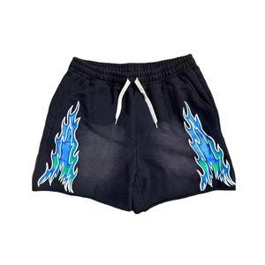 Ropa Urbana de Alta Calidad, 100% Algodón, Lavado, Efecto Desgastado por el Sol, Felpa Francesa, Cierre con Cordón, Estilo Vintage - Product Image 6